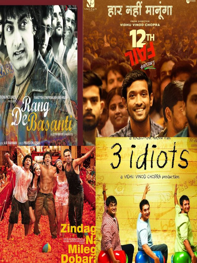 top 5 films of Bollywood for on the youth life lessons